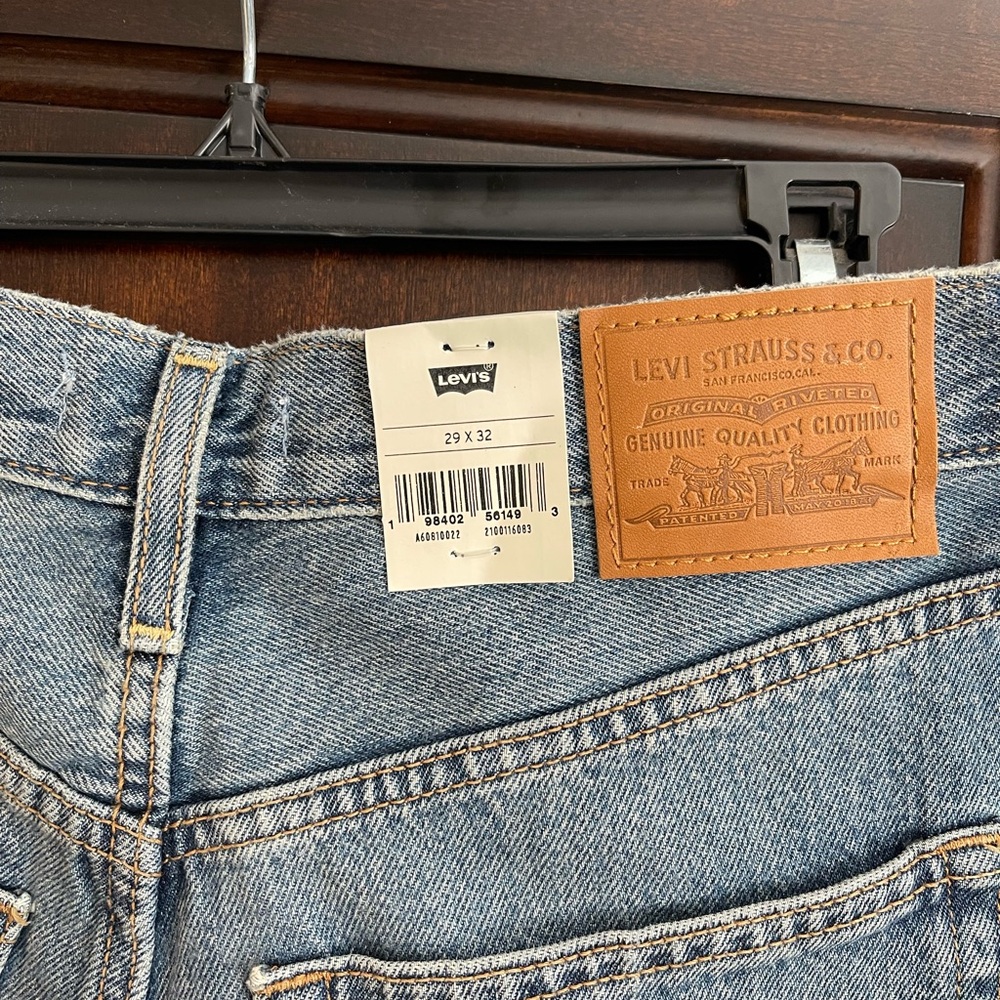 Levi's Light Blue Denim Flare Jeans